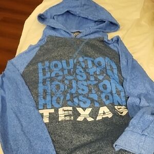 Blue Houston Texas Hoodie